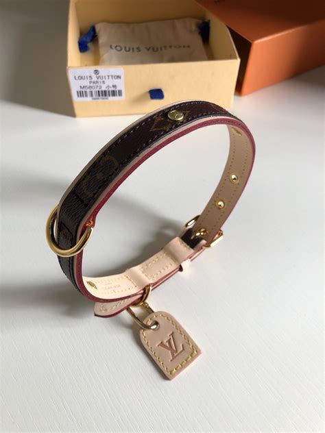 louis vuitton dog collar replica|luxury dog collars louis vuitton.